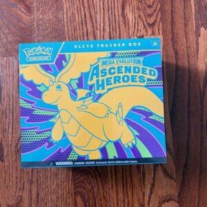 Pokémon TCG Mega Evolution Ascended Heroes Elite Trainer Box NEW SEALED